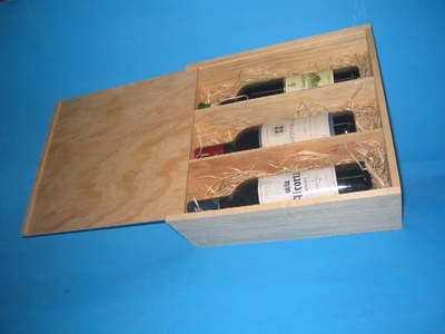Caja para botellas
